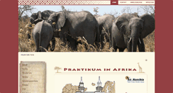 Desktop Screenshot of praktikum-in-afrika.de